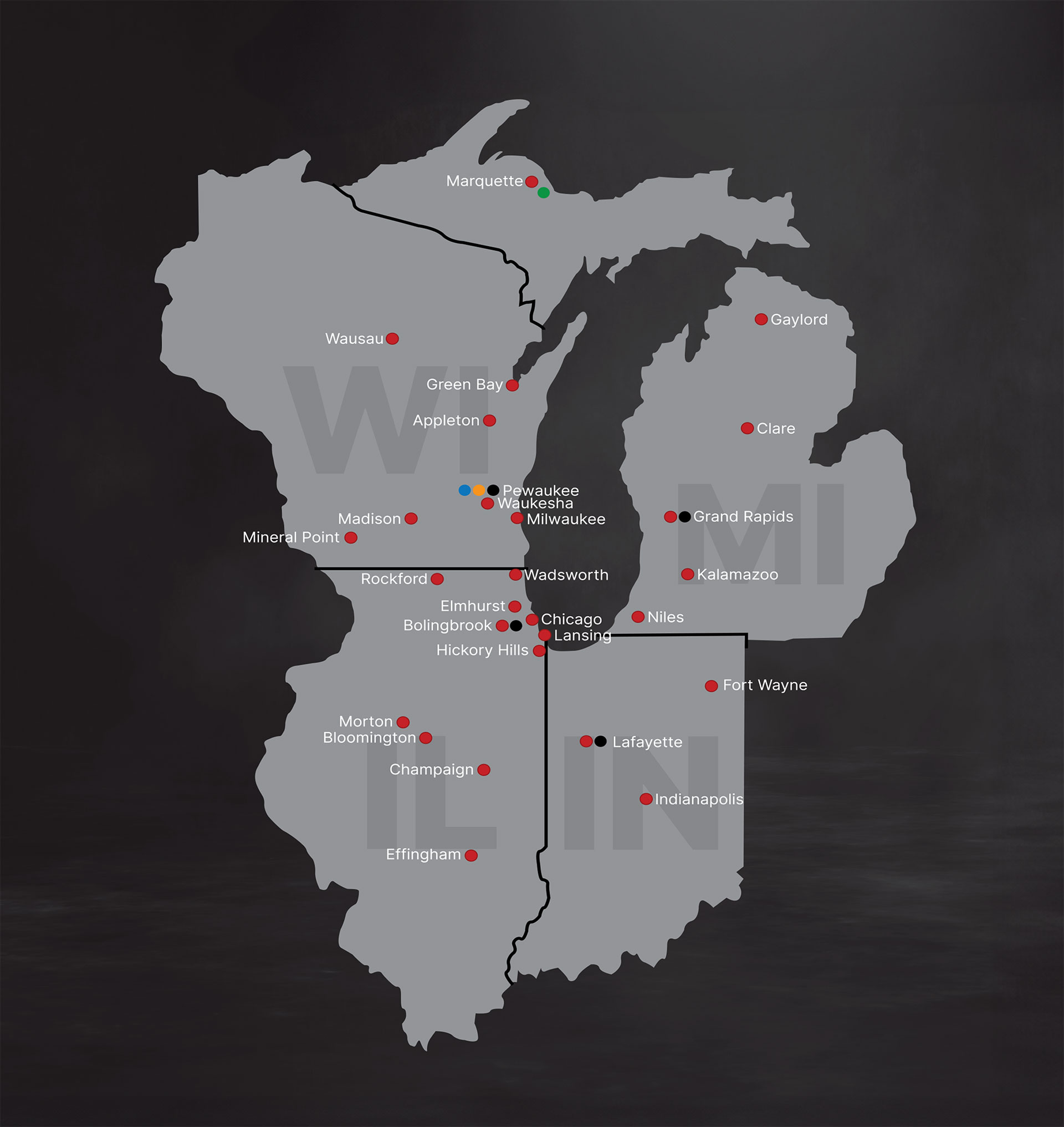 JXTC-locations