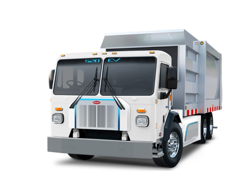 Peterbilt 520ev Image of a Peterbilt truck model 520ev